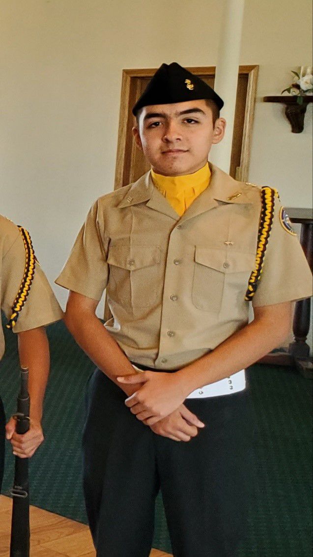 Calexico High School Navy JROTC Cadet of the Week: Christopher Sosa